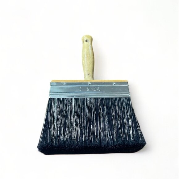 Professional  TheWoolie Paint Brush With Wooden Handle & Black Bristles - Picture 2 of 10